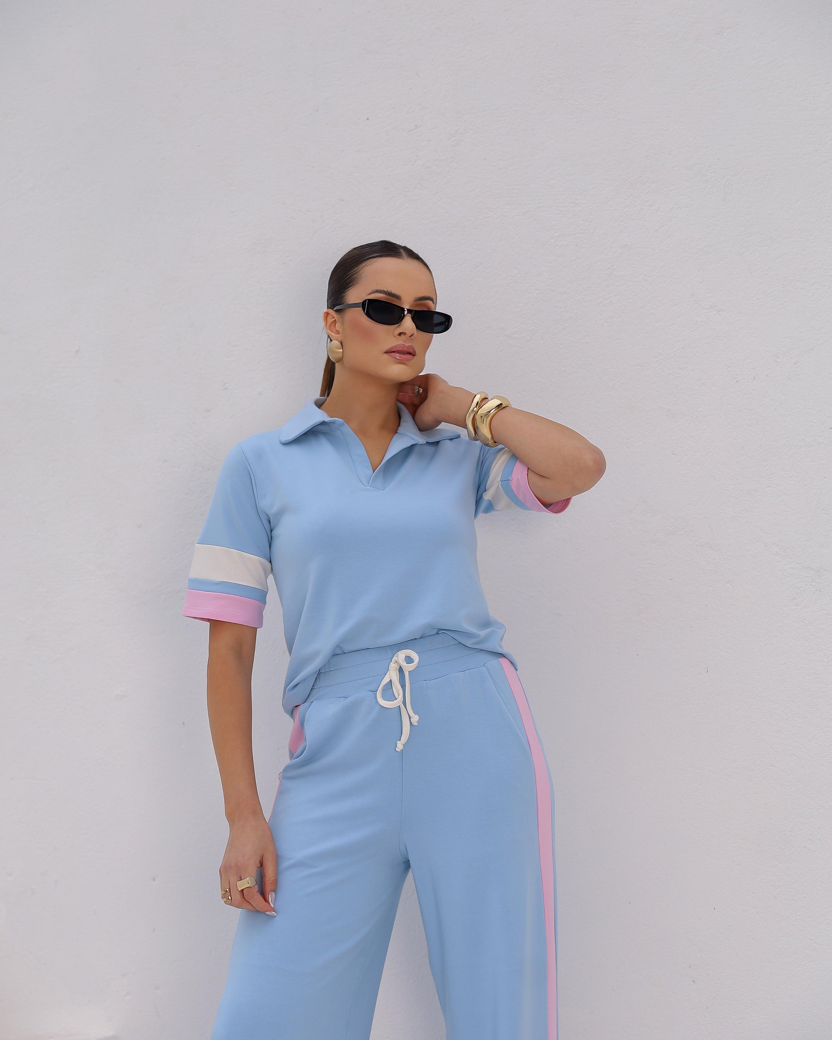 Conjunto Aura - Azul Claro