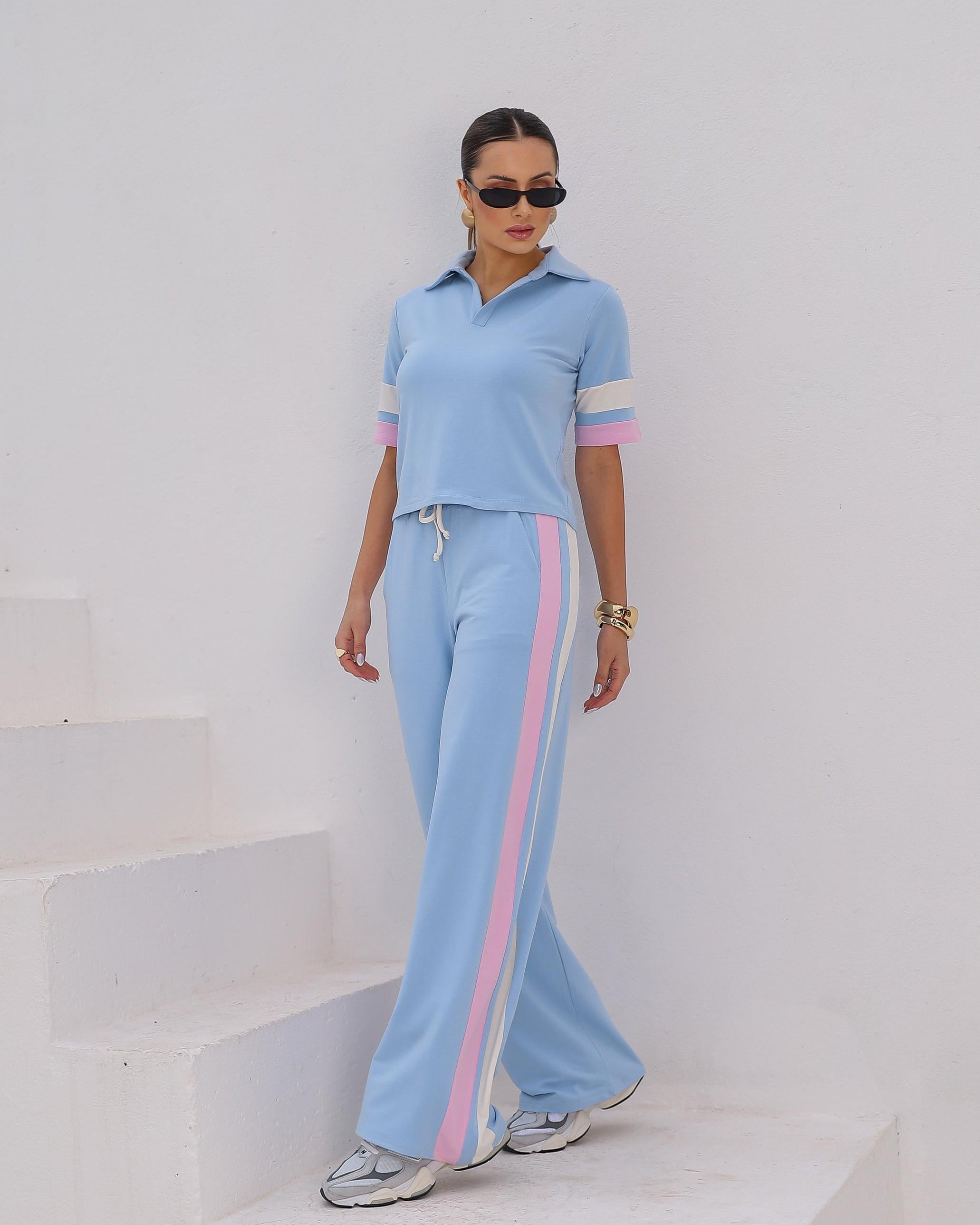 Conjunto Aura - Azul Claro