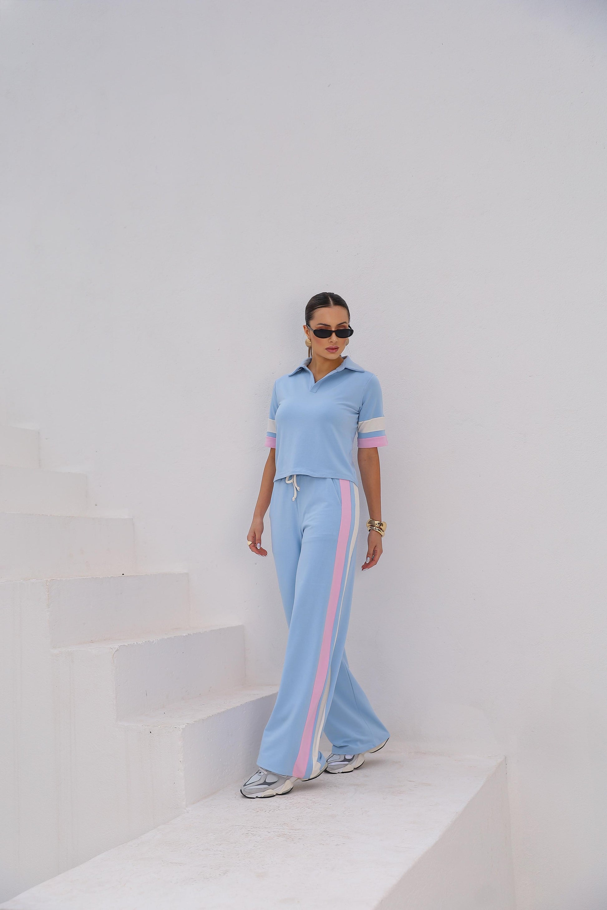 Conjunto Aura - Azul Claro