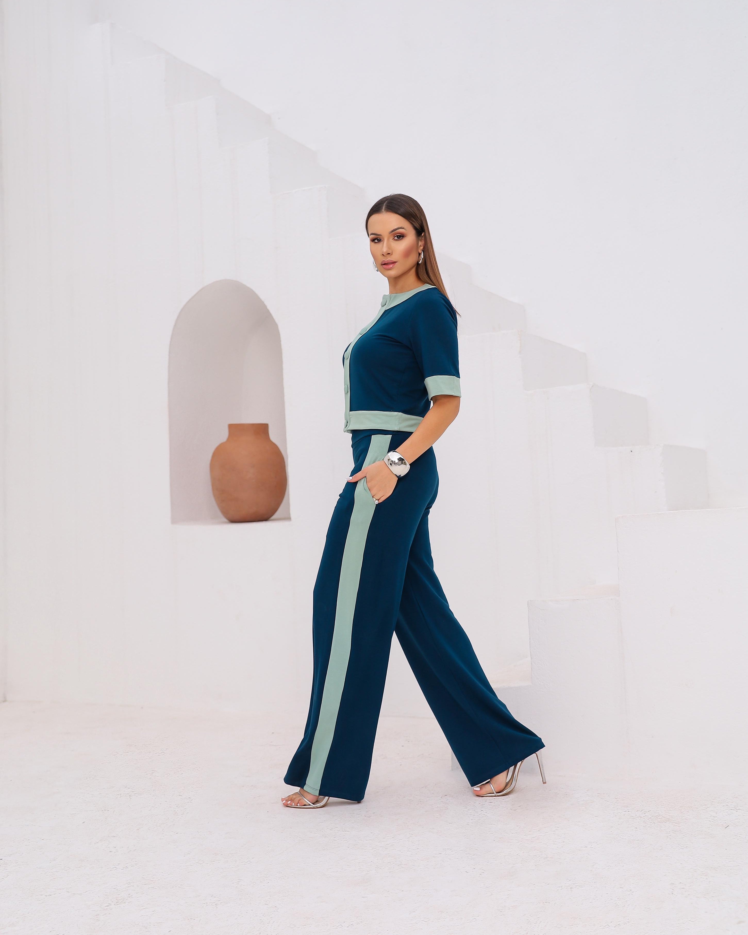 Conjunto Axis - Azul