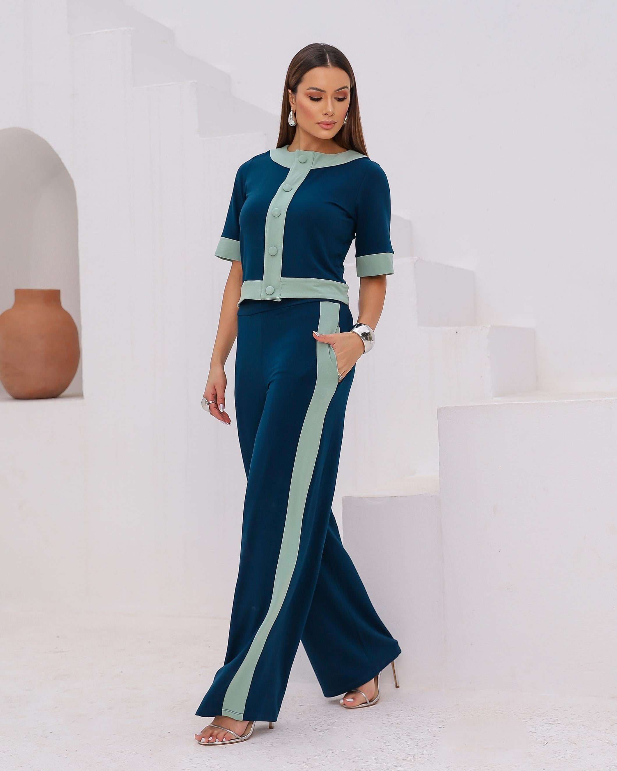 Conjunto Axis - Azul