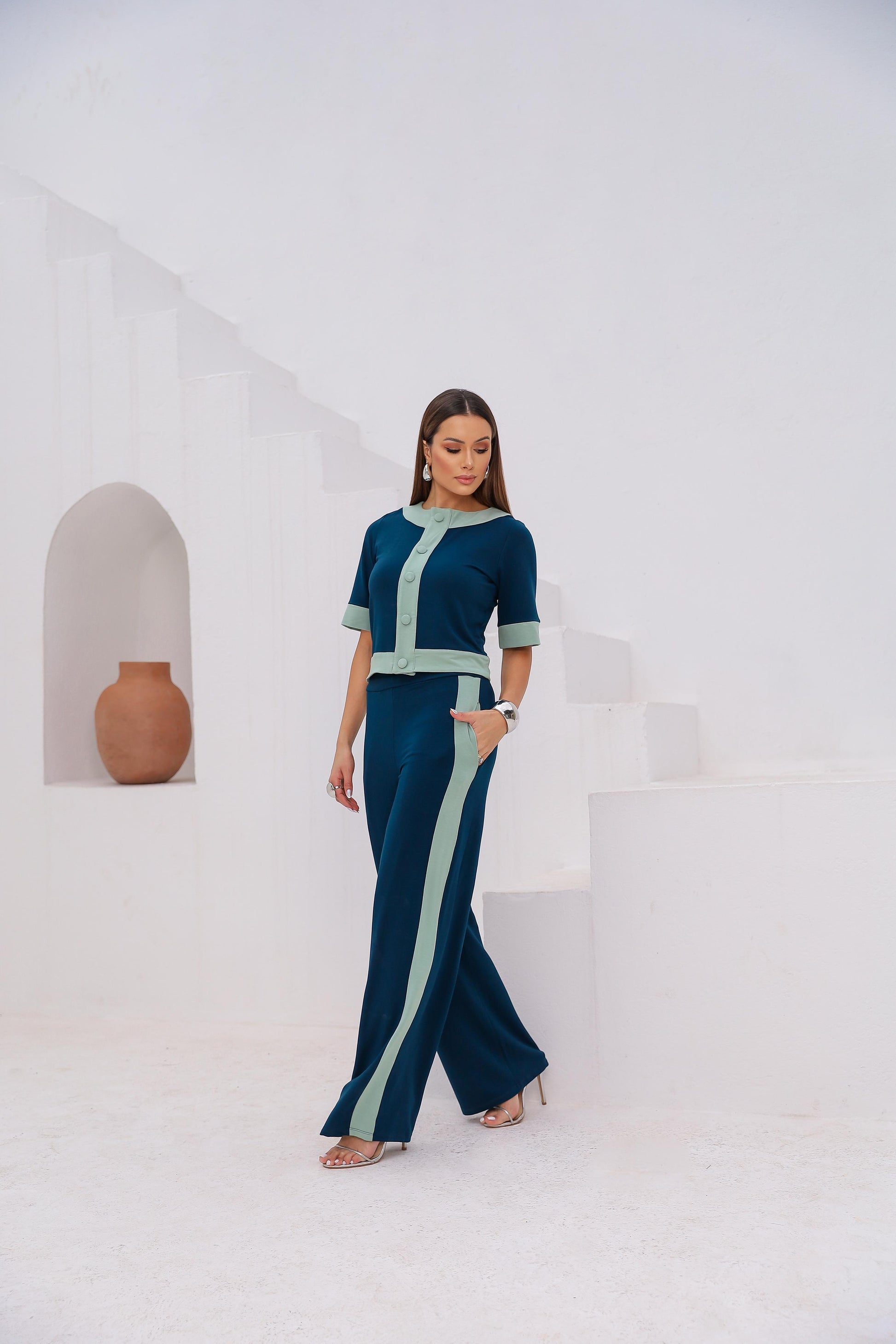 Conjunto Axis - Azul
