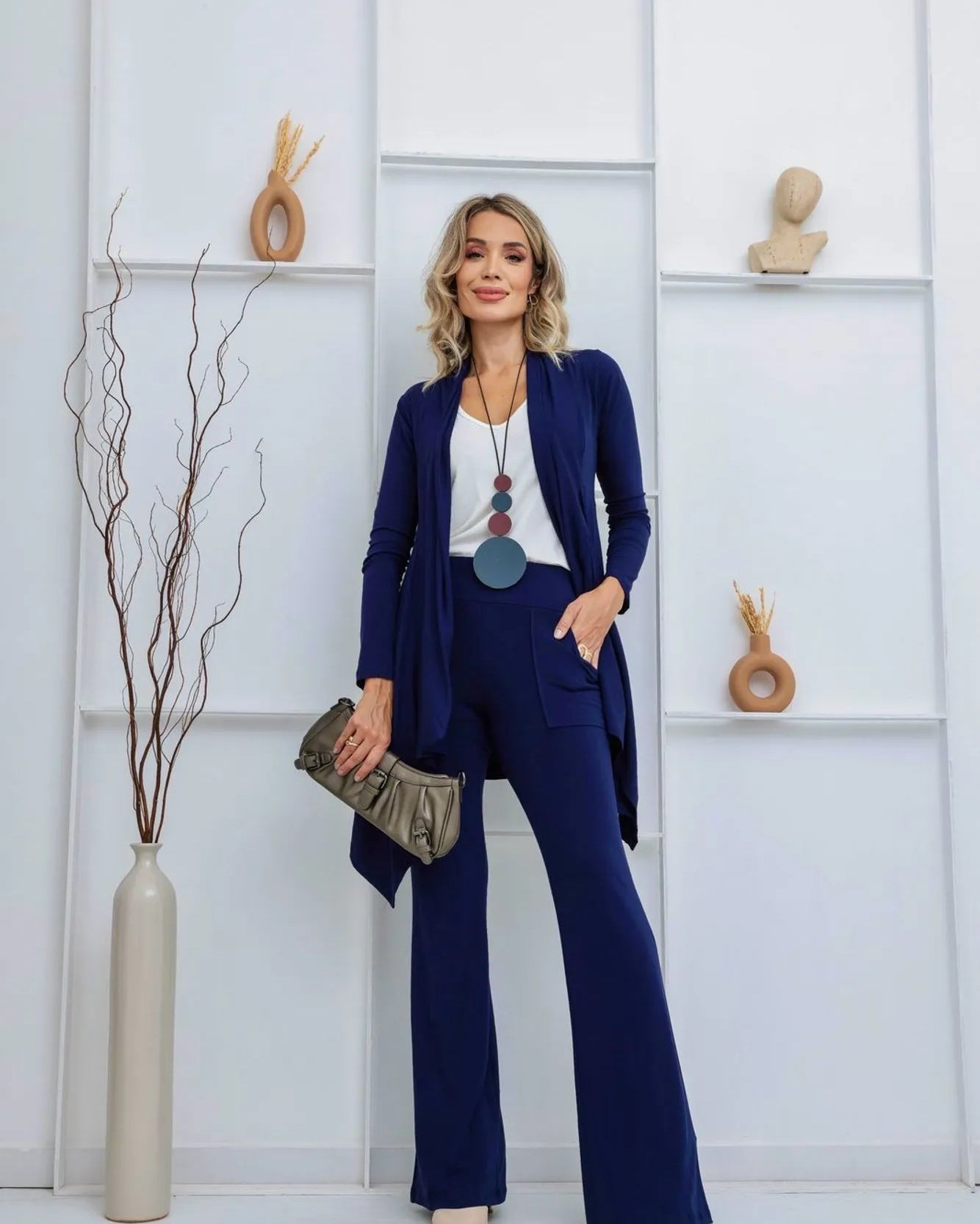 Conjunto Bally - Azul Marinho
