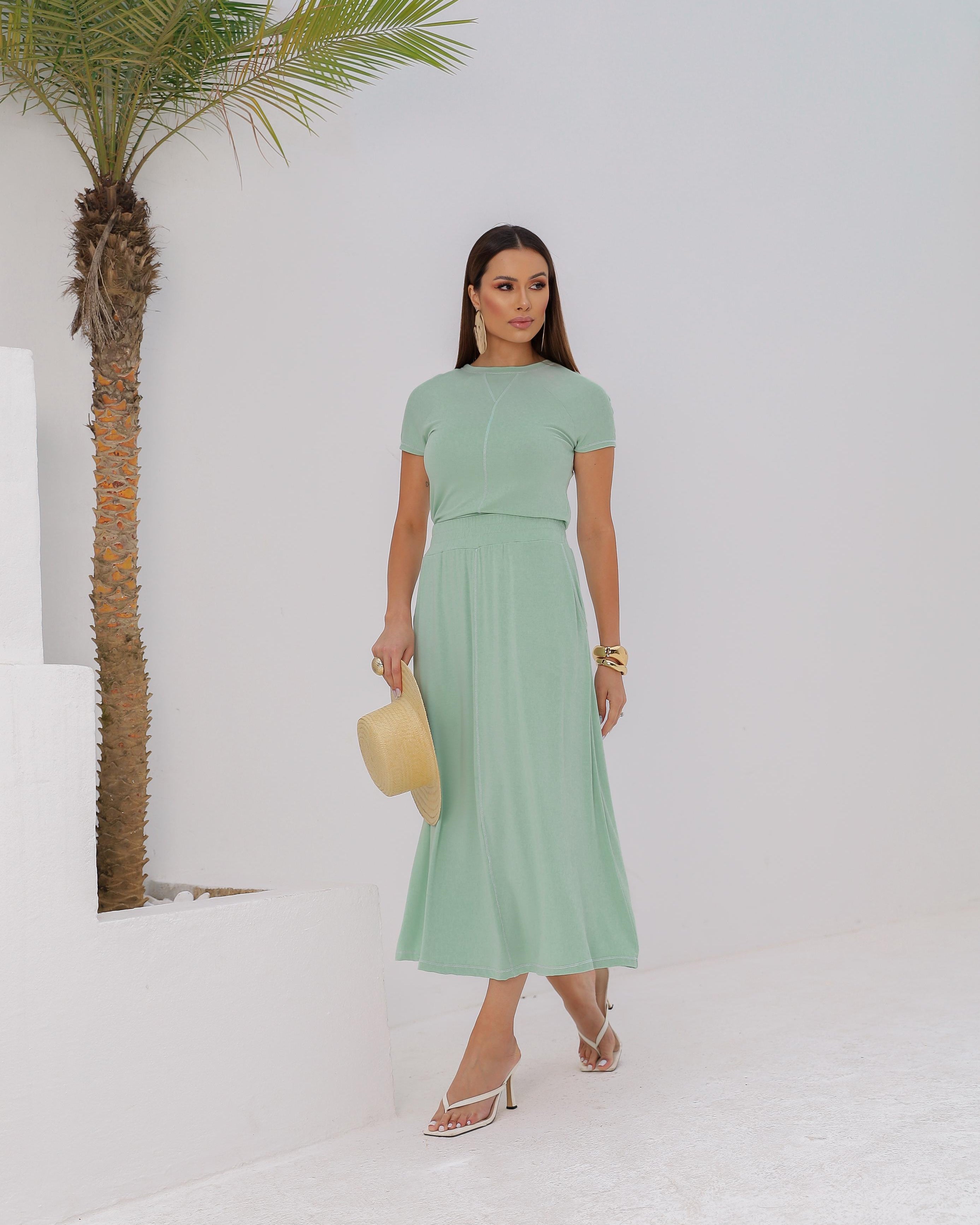 Conjunto Batel - Verde Acqua