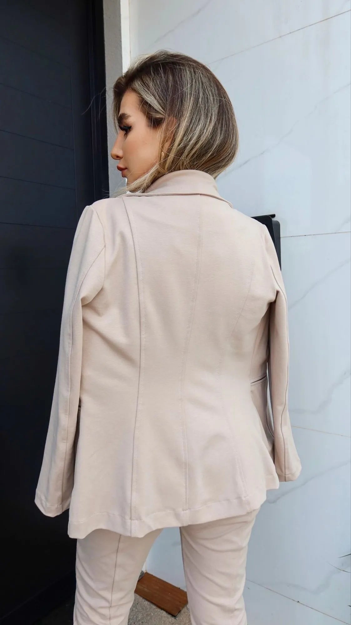 Conjunto Blazer - Nude