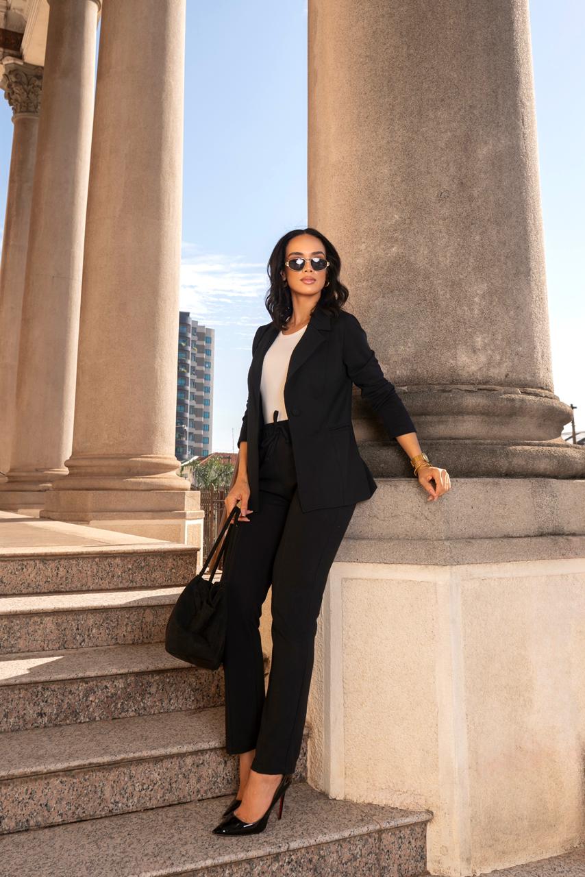 Conjunto Blazer - Preto
