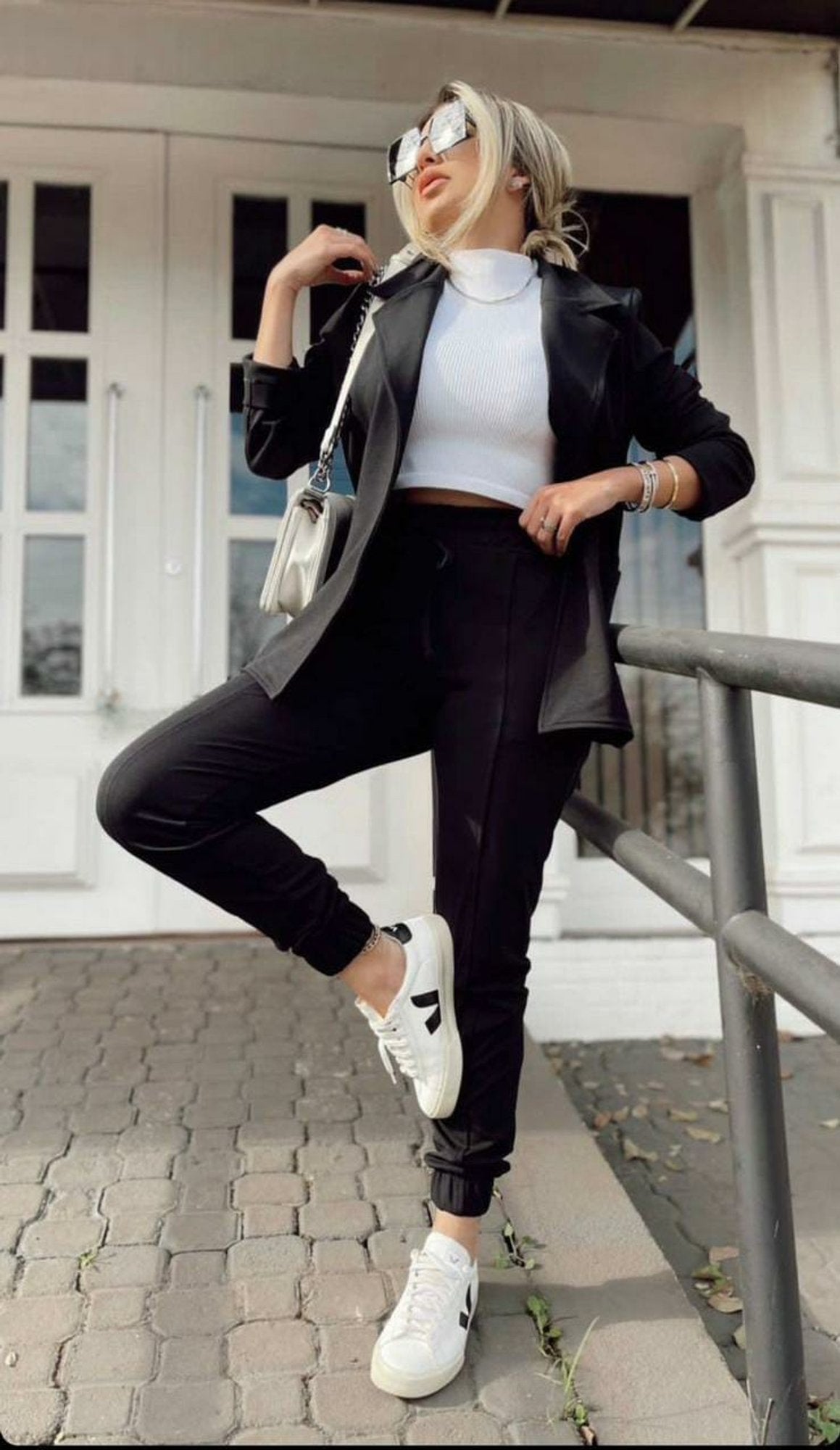 Conjunto Blazer - Preto