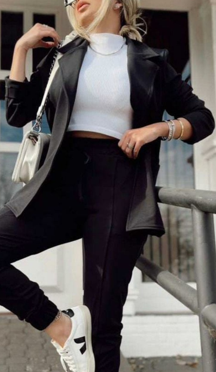 Conjunto Blazer - Preto
