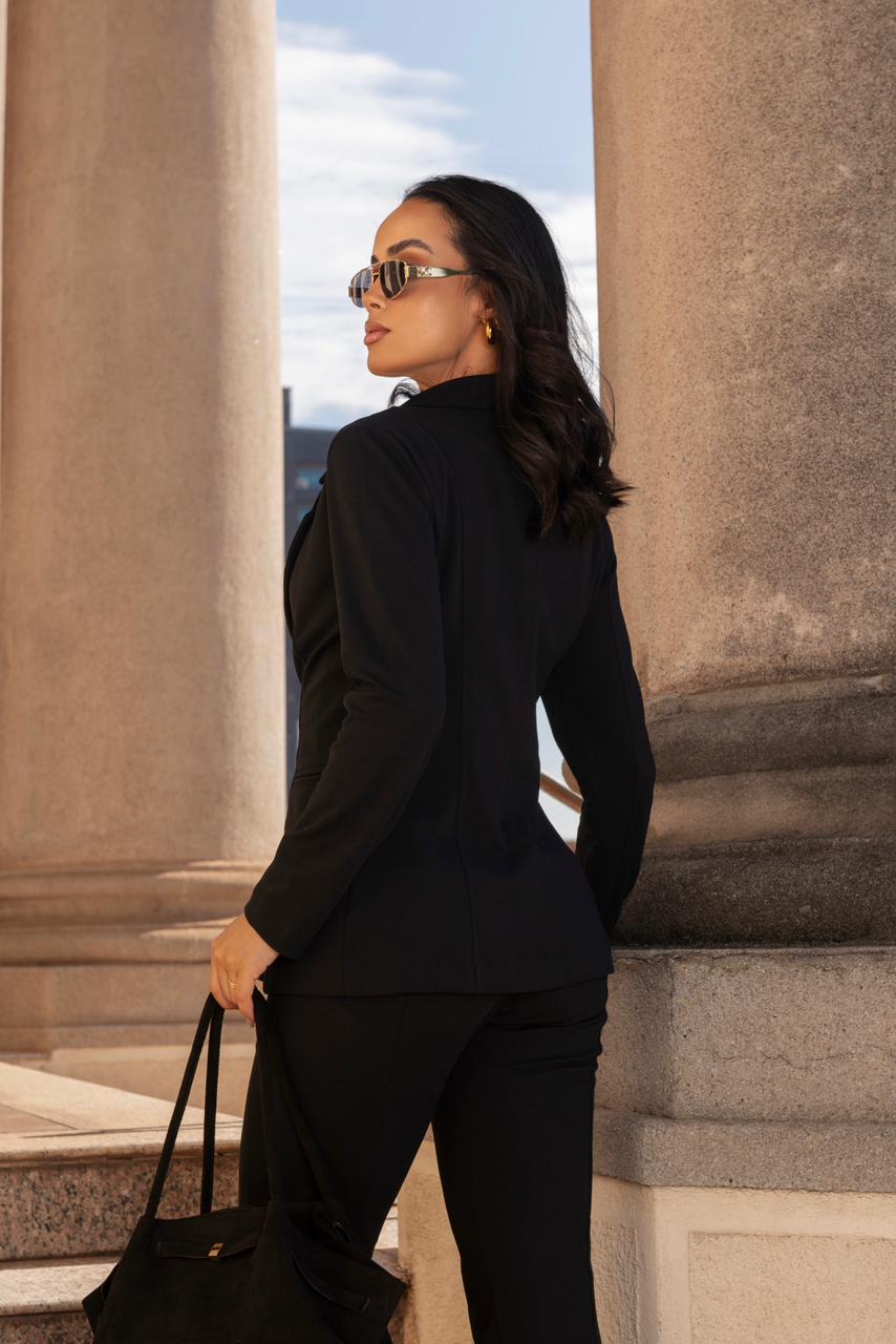 Conjunto Blazer - Preto