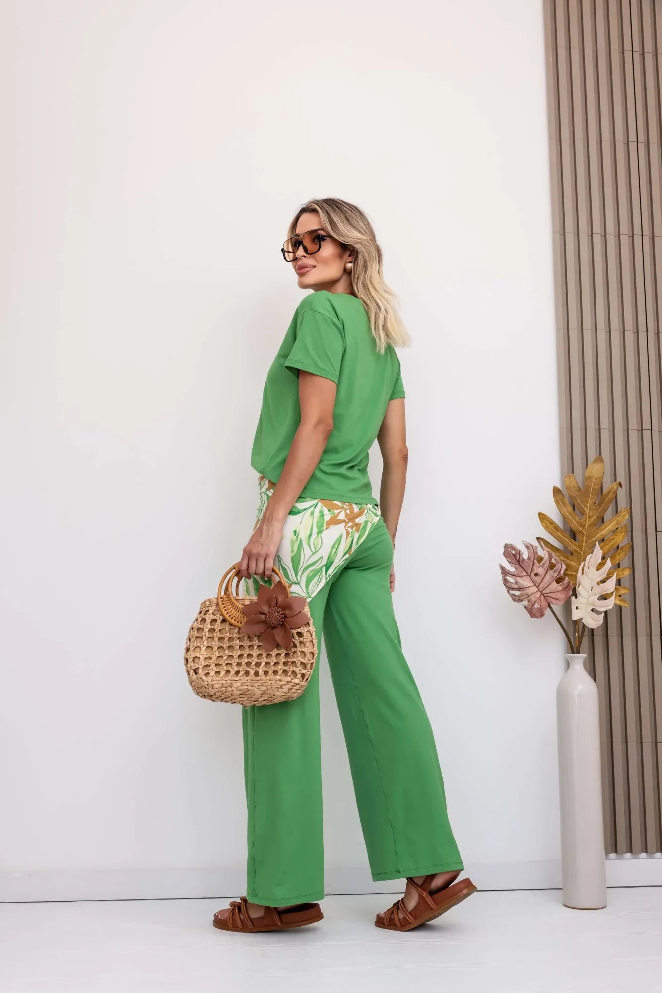 Conjunto Boho - Verde