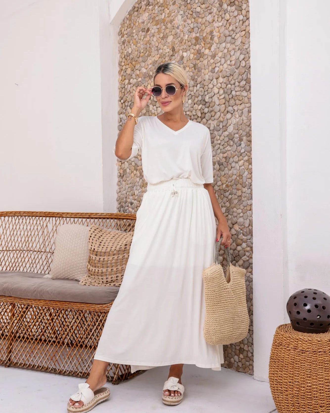 Conjunto Brisas - Off White