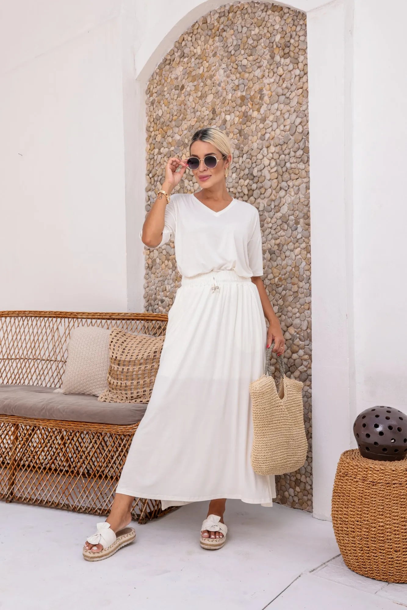 Conjunto Brisas - Off White