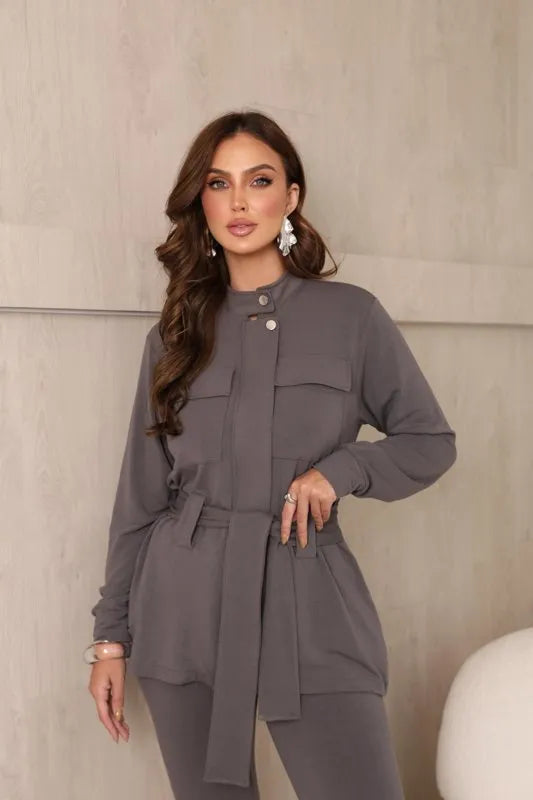 Conjunto Chile - Cinza