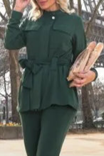 Conjunto Chile - Verde Musgo