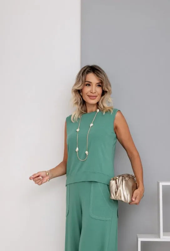 Conjunto Cisne - Menta