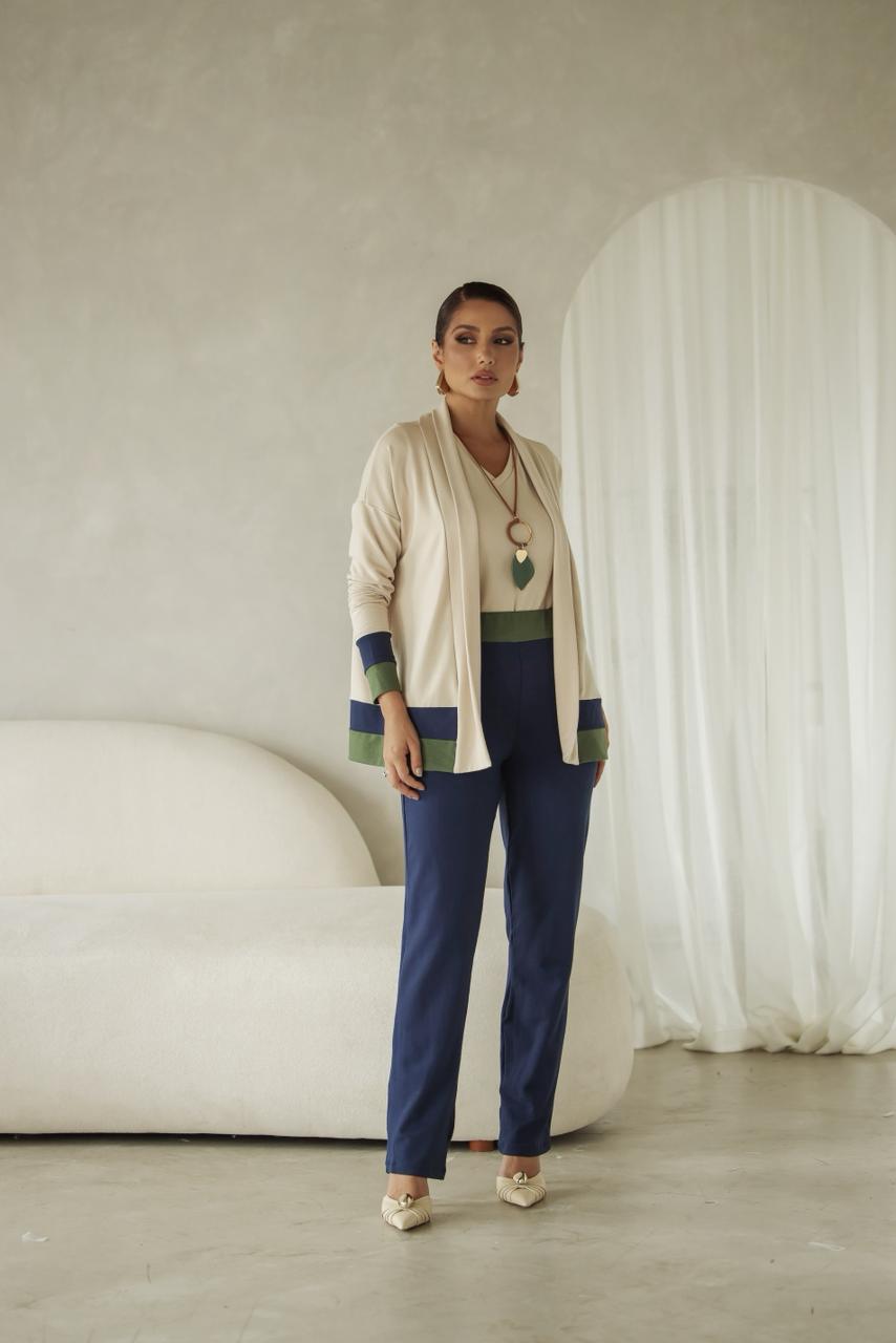 Conjunto Class - Azul Marinho