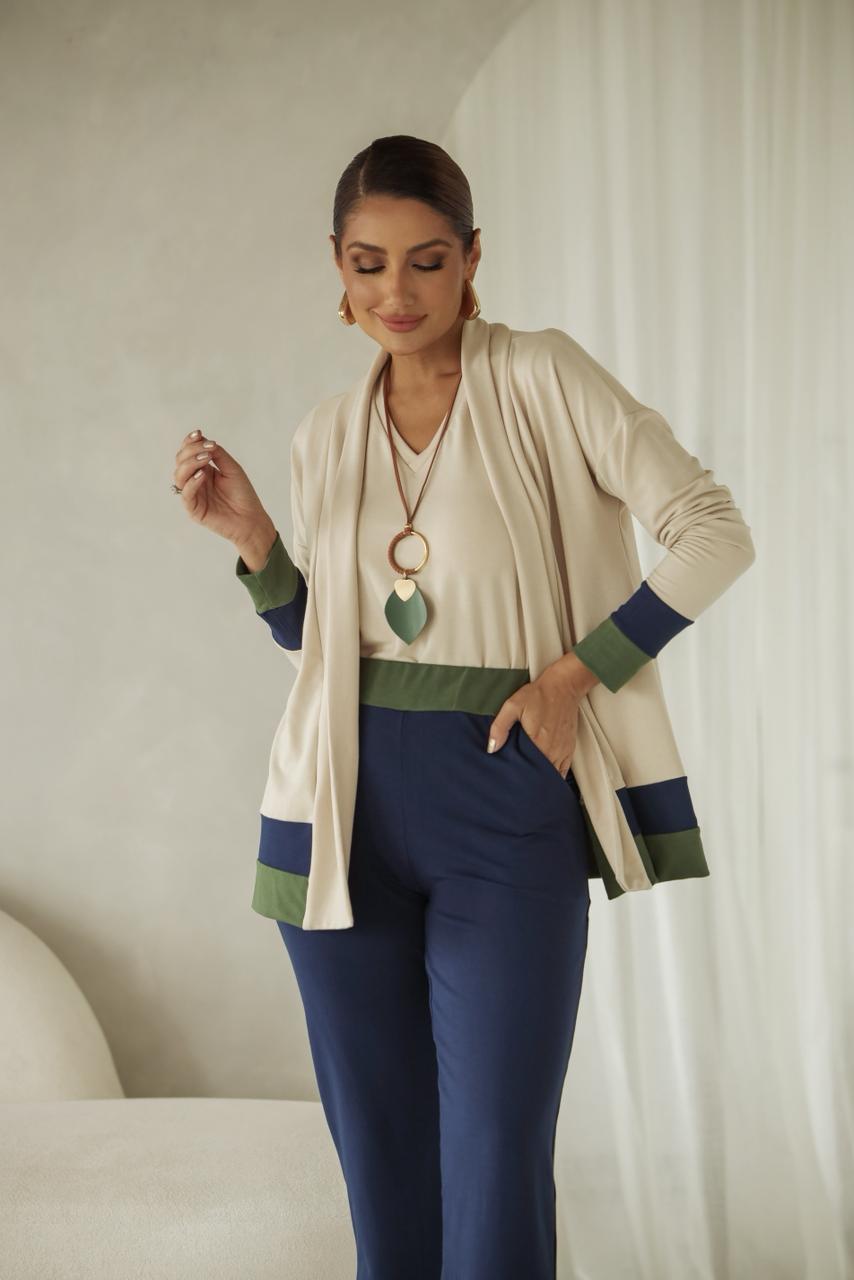 Conjunto Class - Azul Marinho