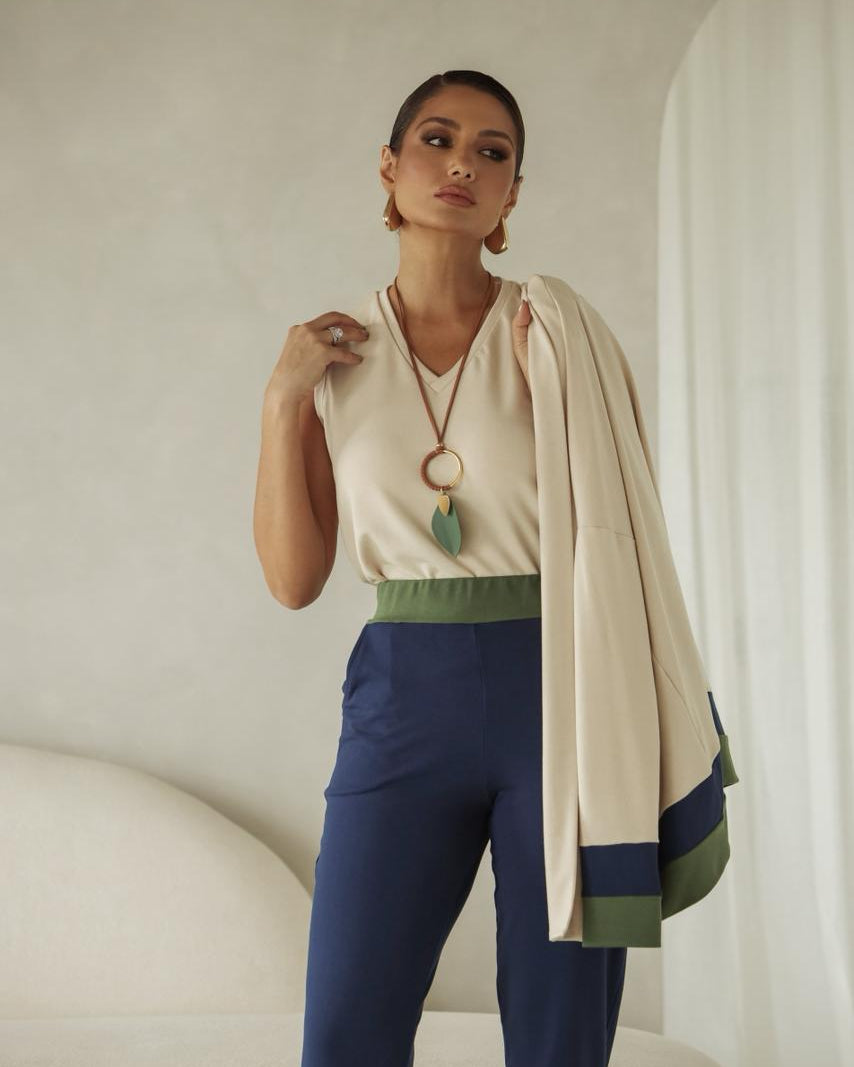 Conjunto Class - Azul Marinho