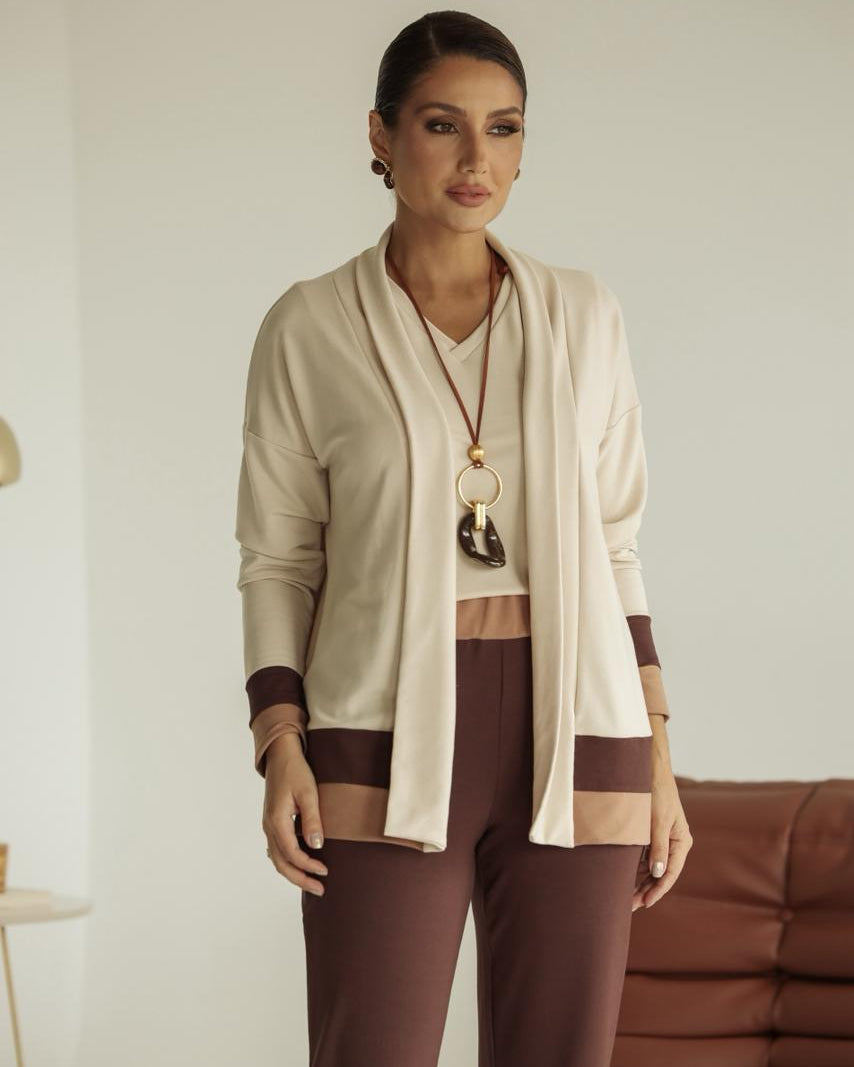 Conjunto Class - Marrom