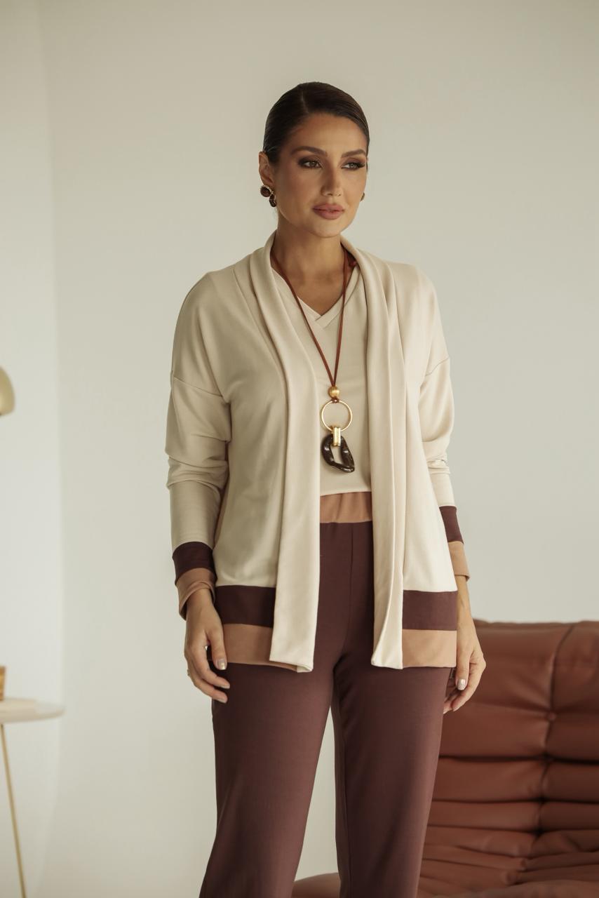 Conjunto Class - Marrom