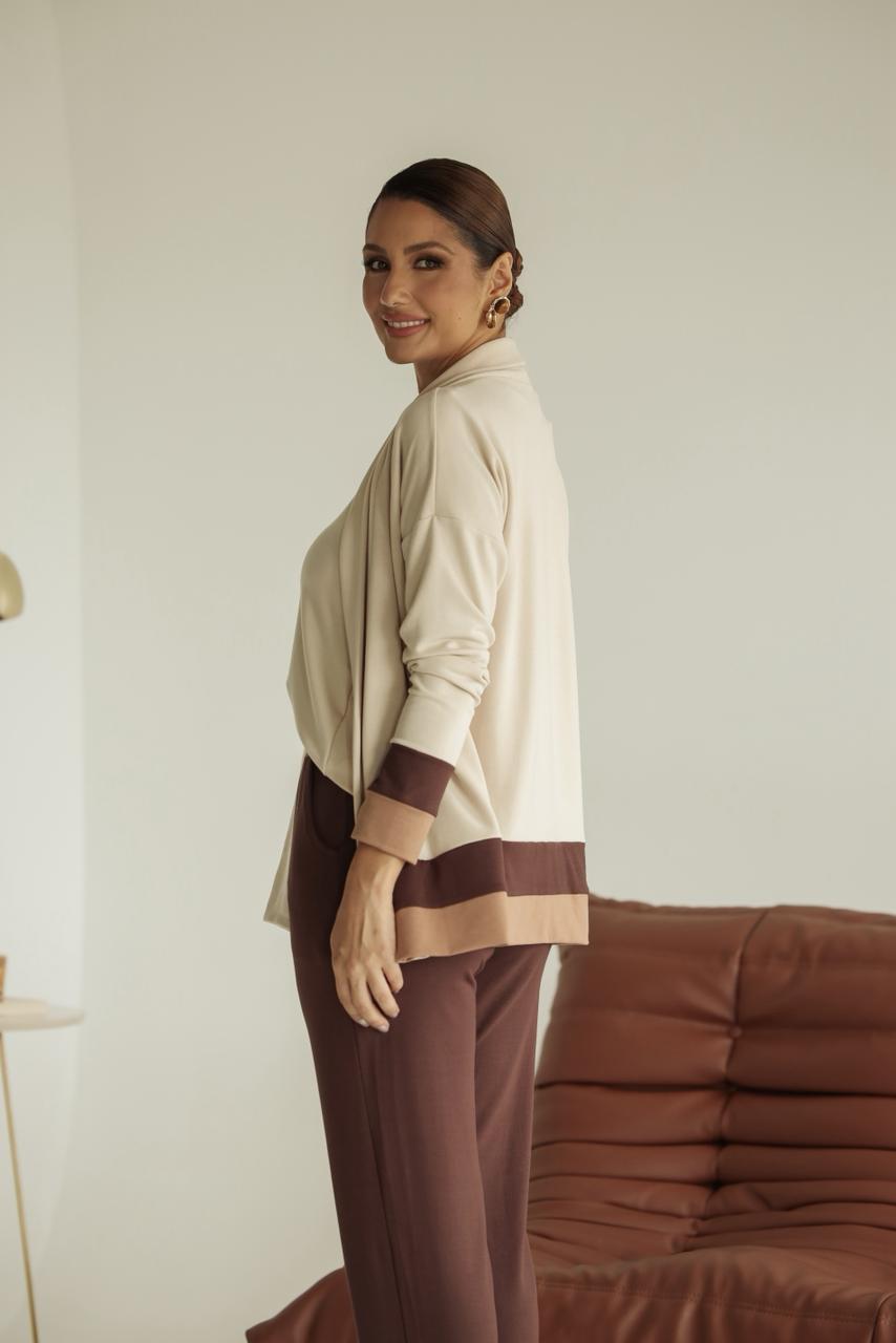 Conjunto Class - Marrom