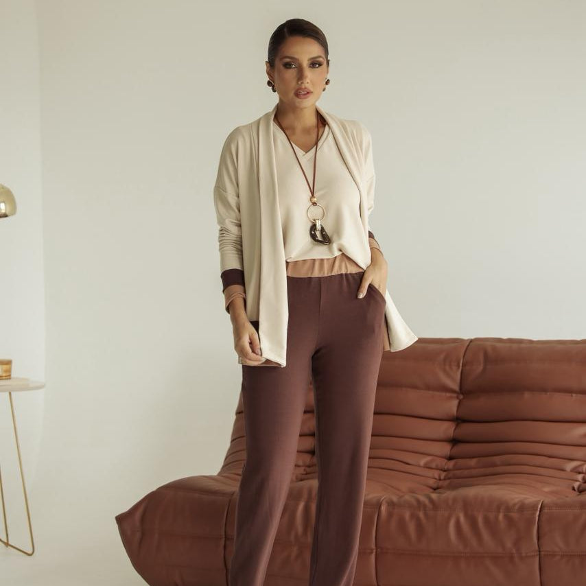 Conjunto Class - Marrom