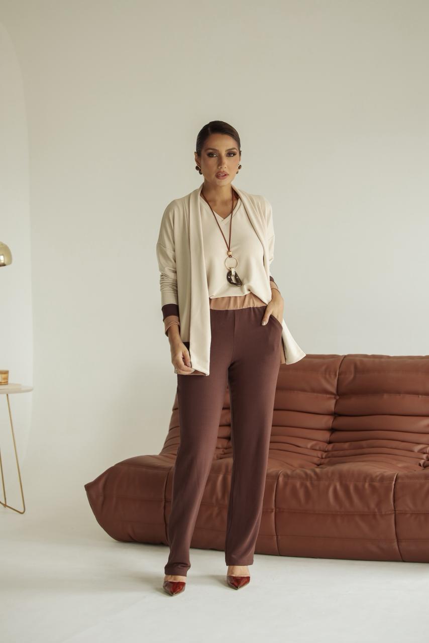 Conjunto Class - Marrom