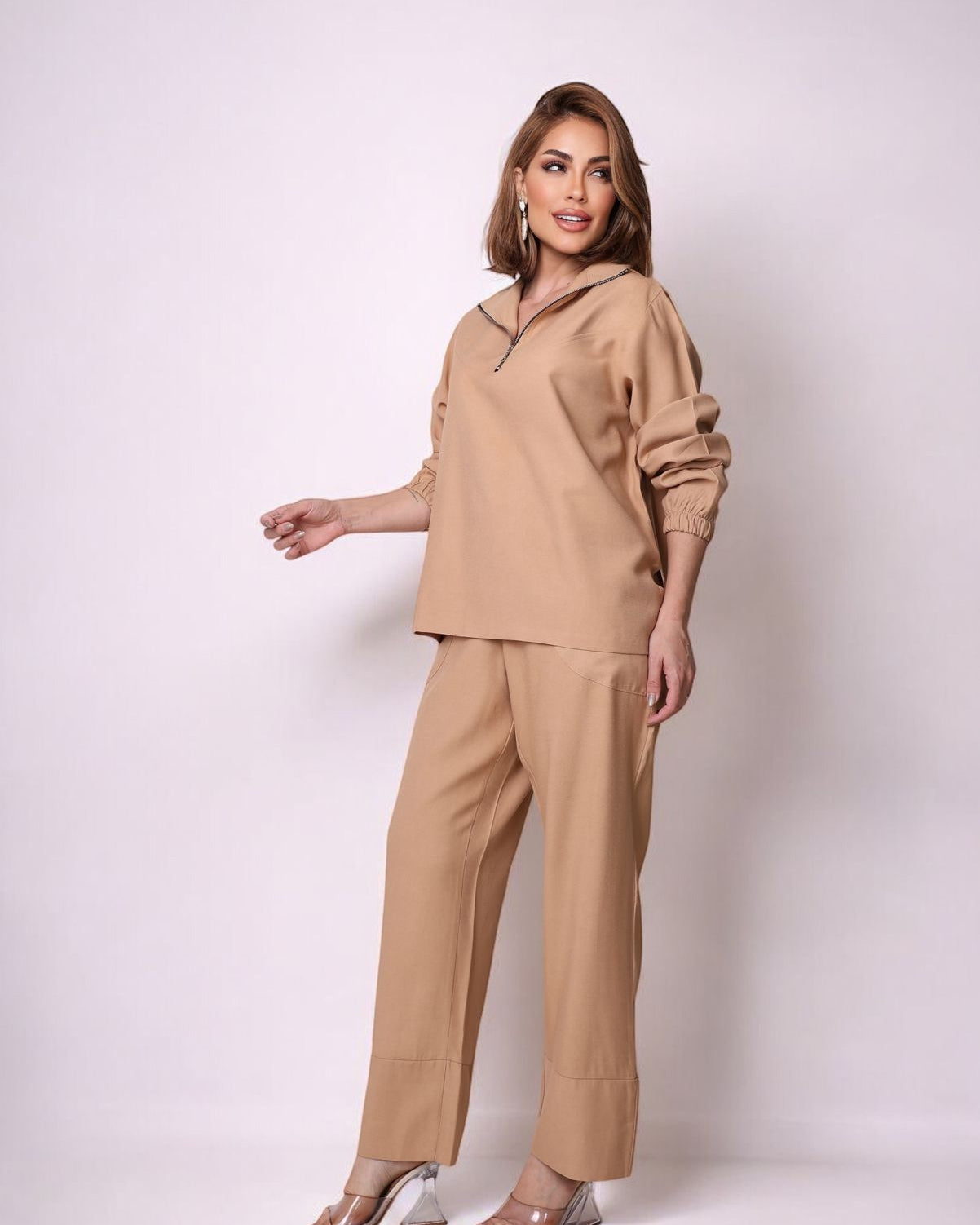 Conjunto Colecione - Bege