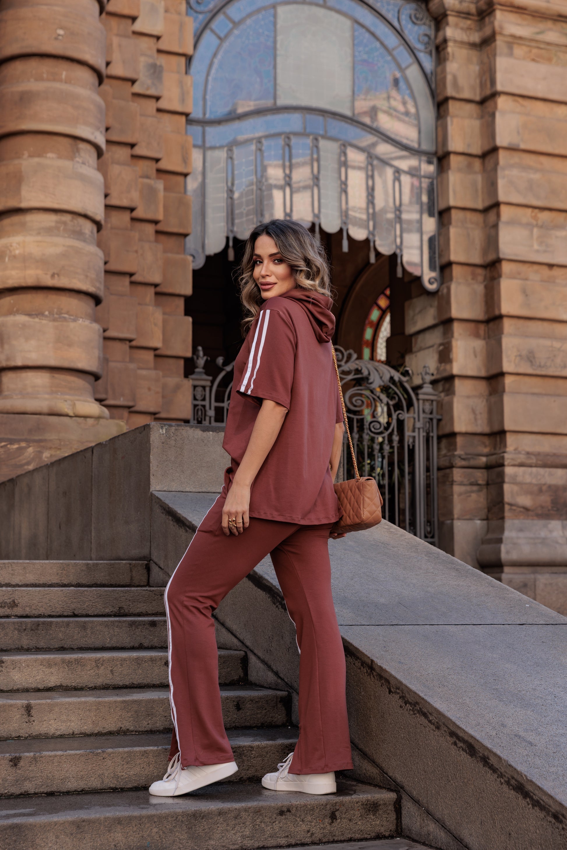 Conjunto Creta - Marrom