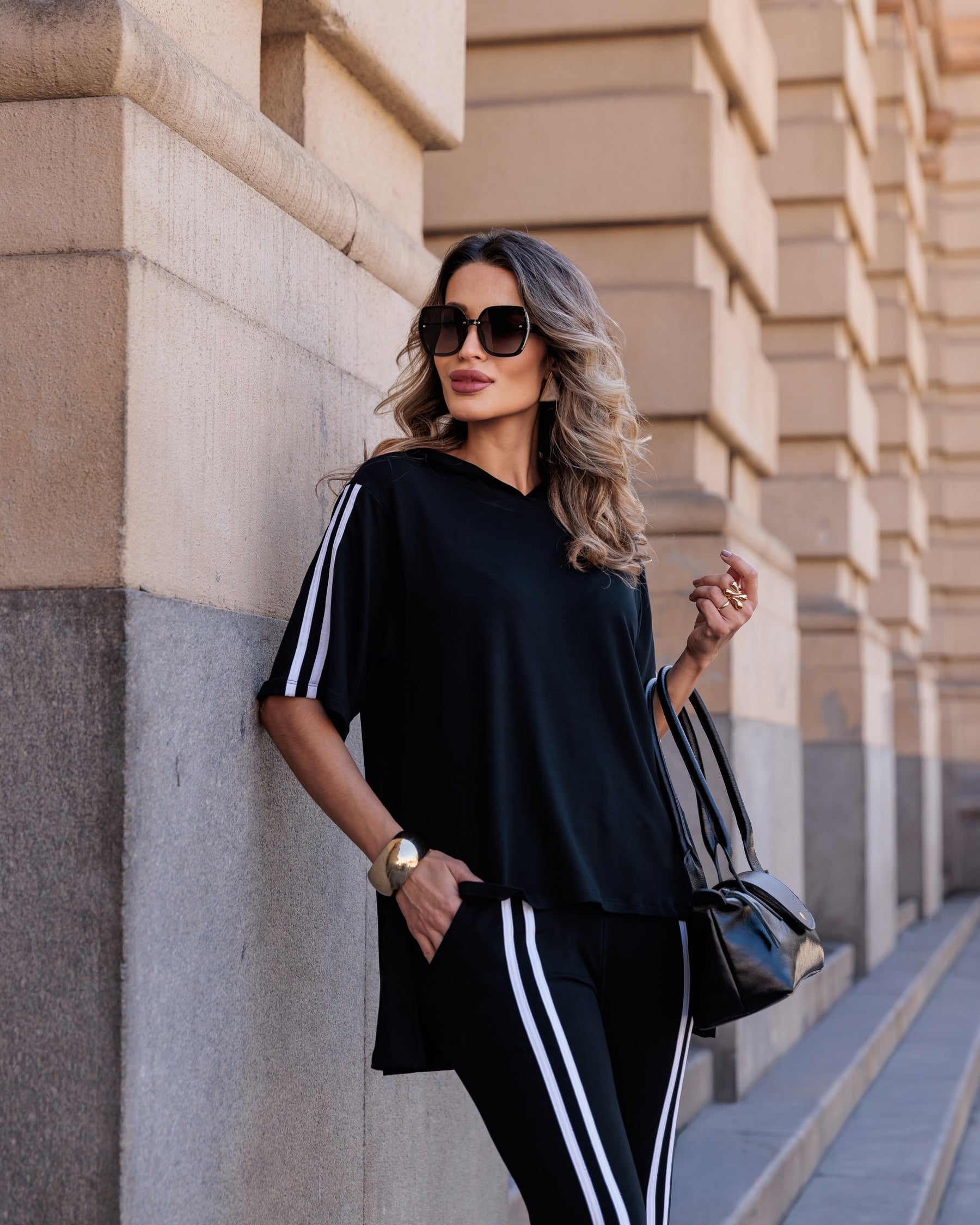 Conjunto Creta - Preto