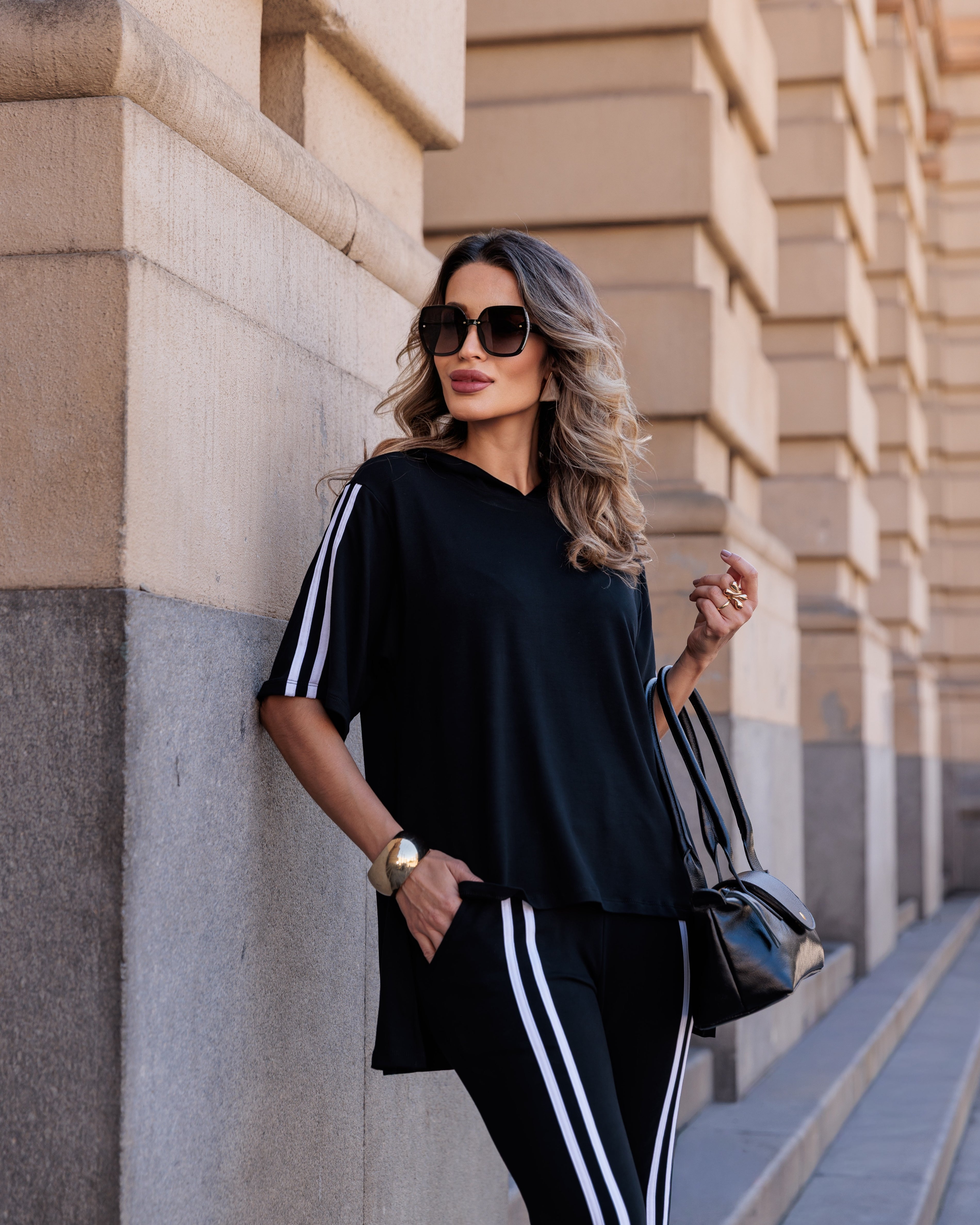 Conjunto Creta - Preto