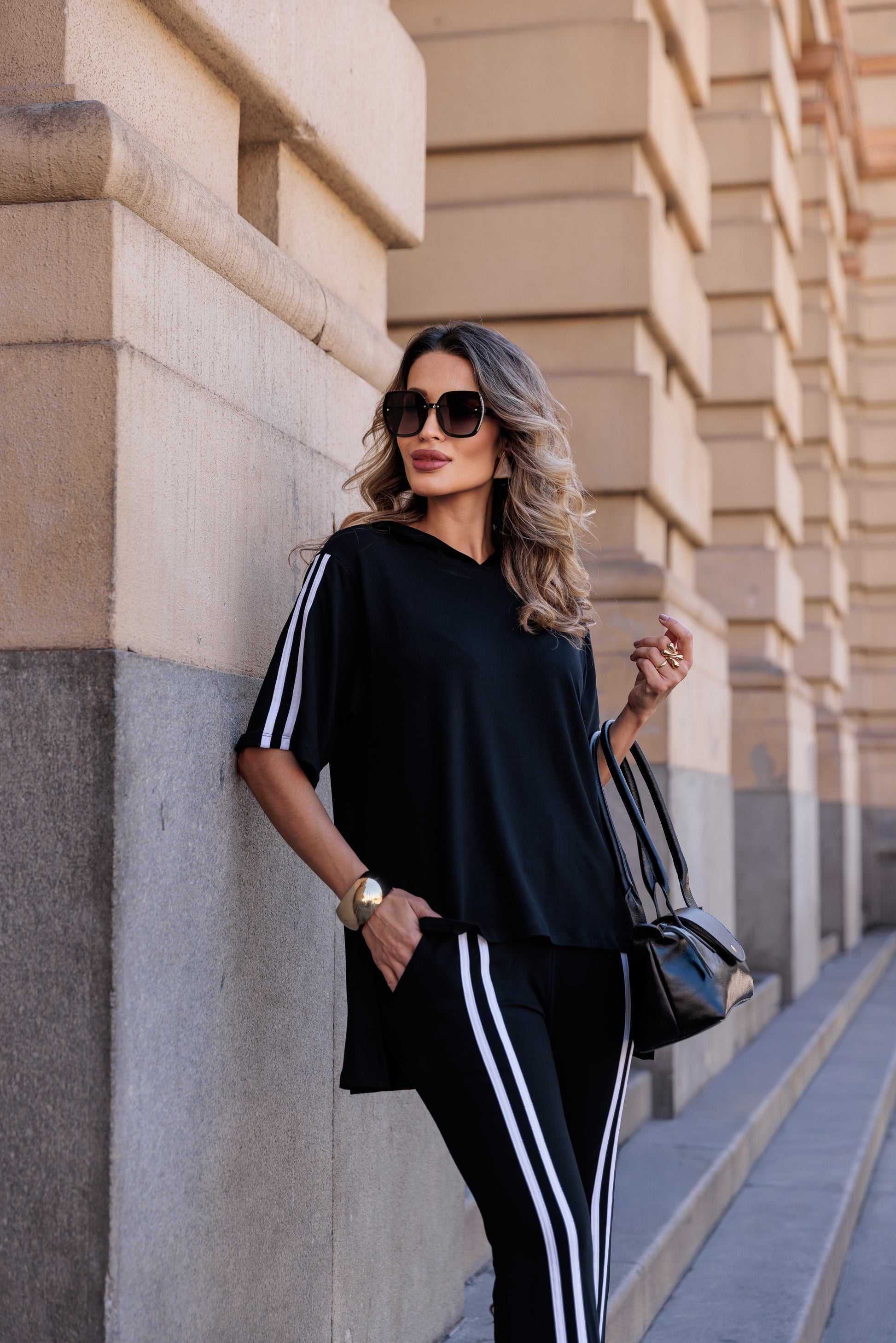 Conjunto Creta - Preto