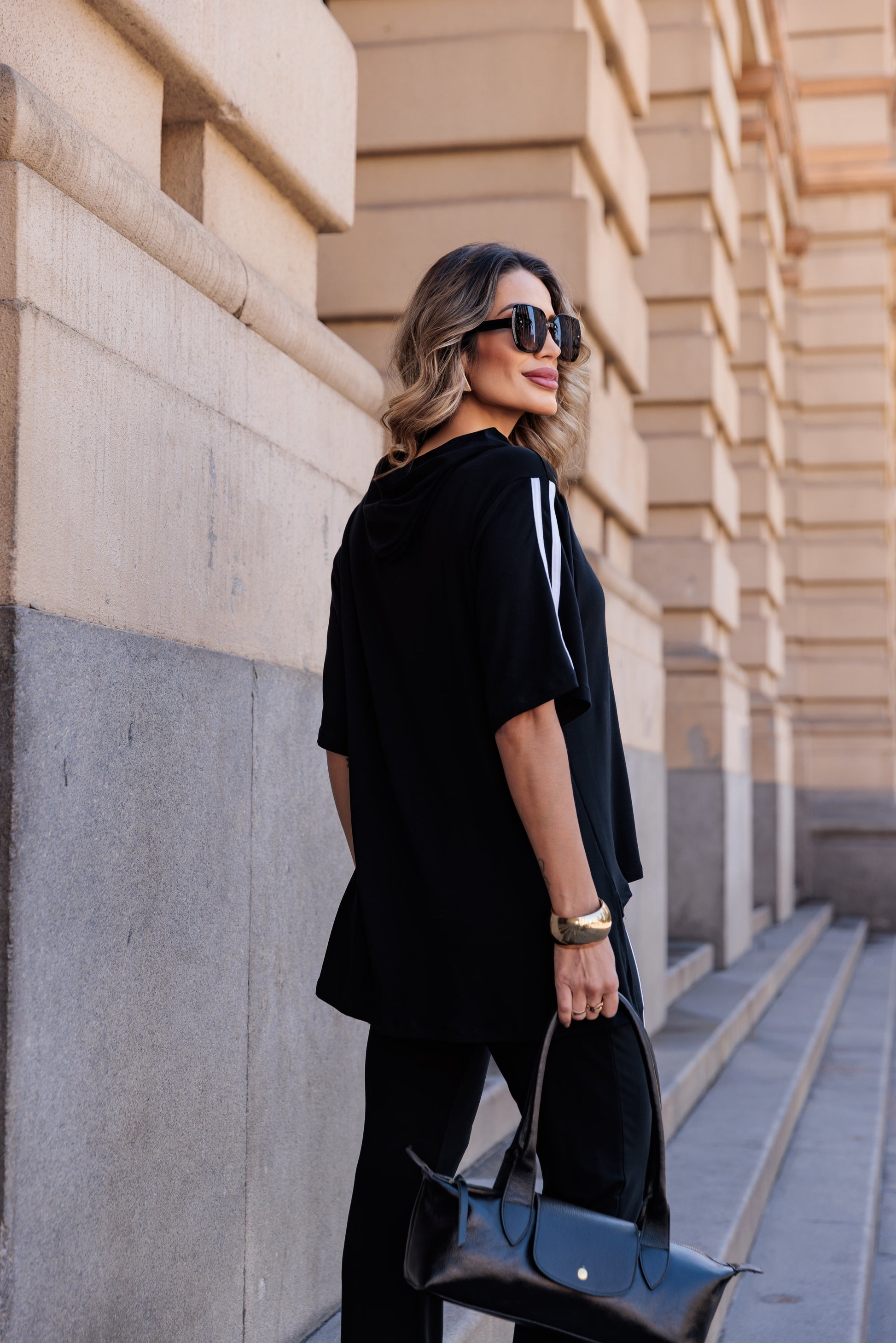 Conjunto Creta - Preto
