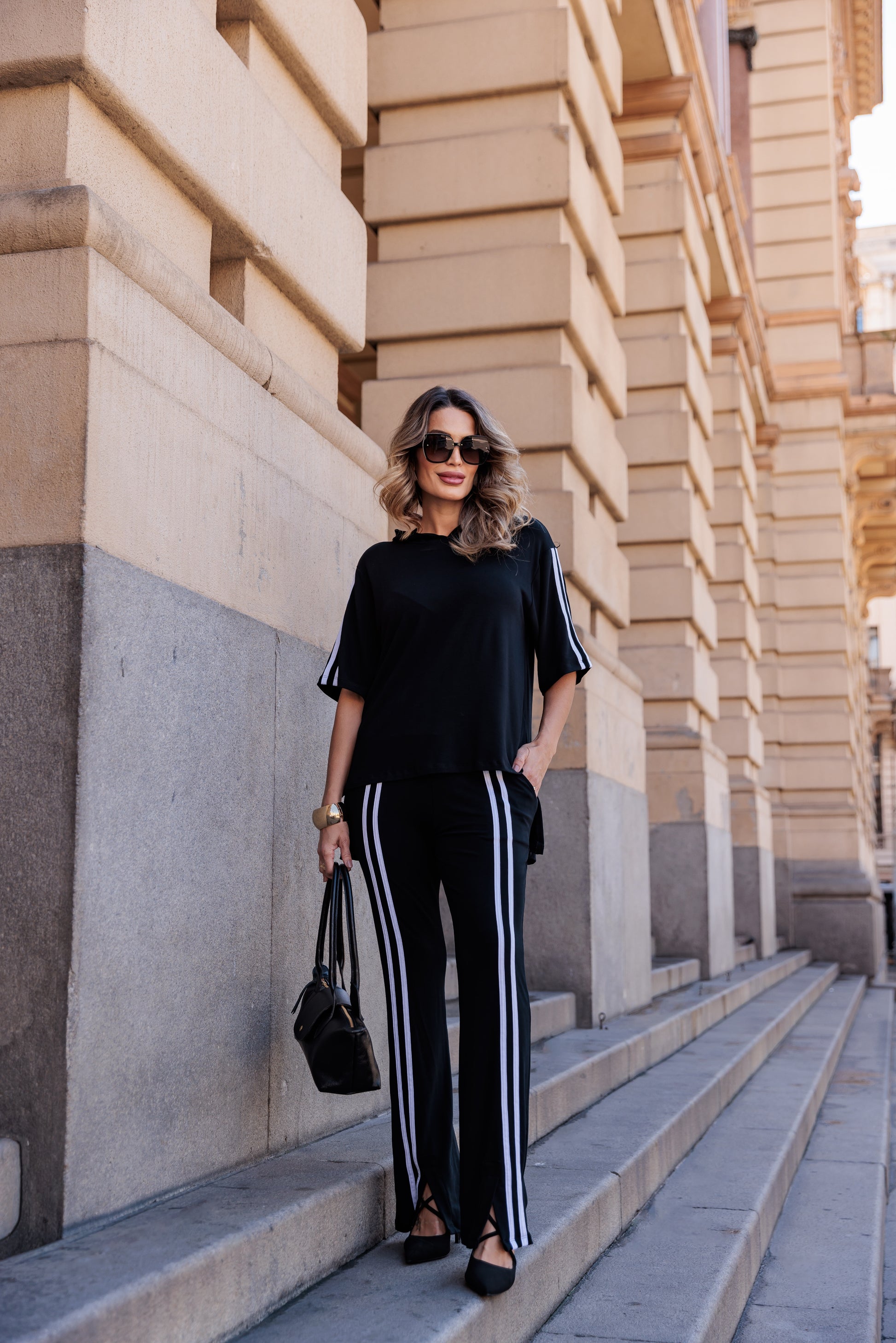 Conjunto Creta - Preto