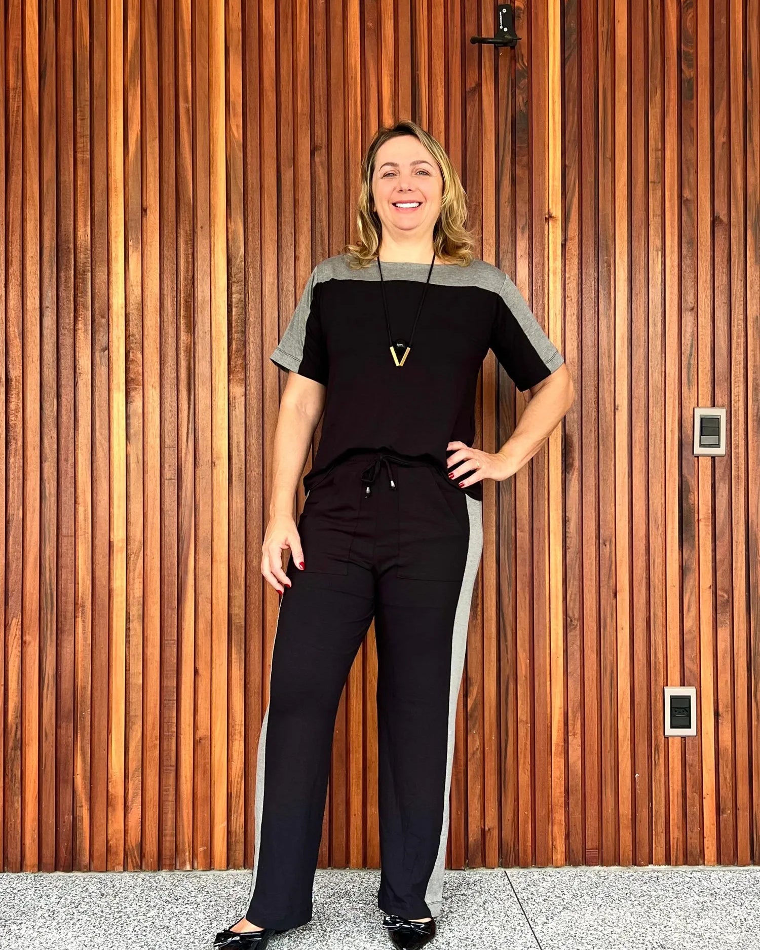 Conjunto Dalla Biene - Preto