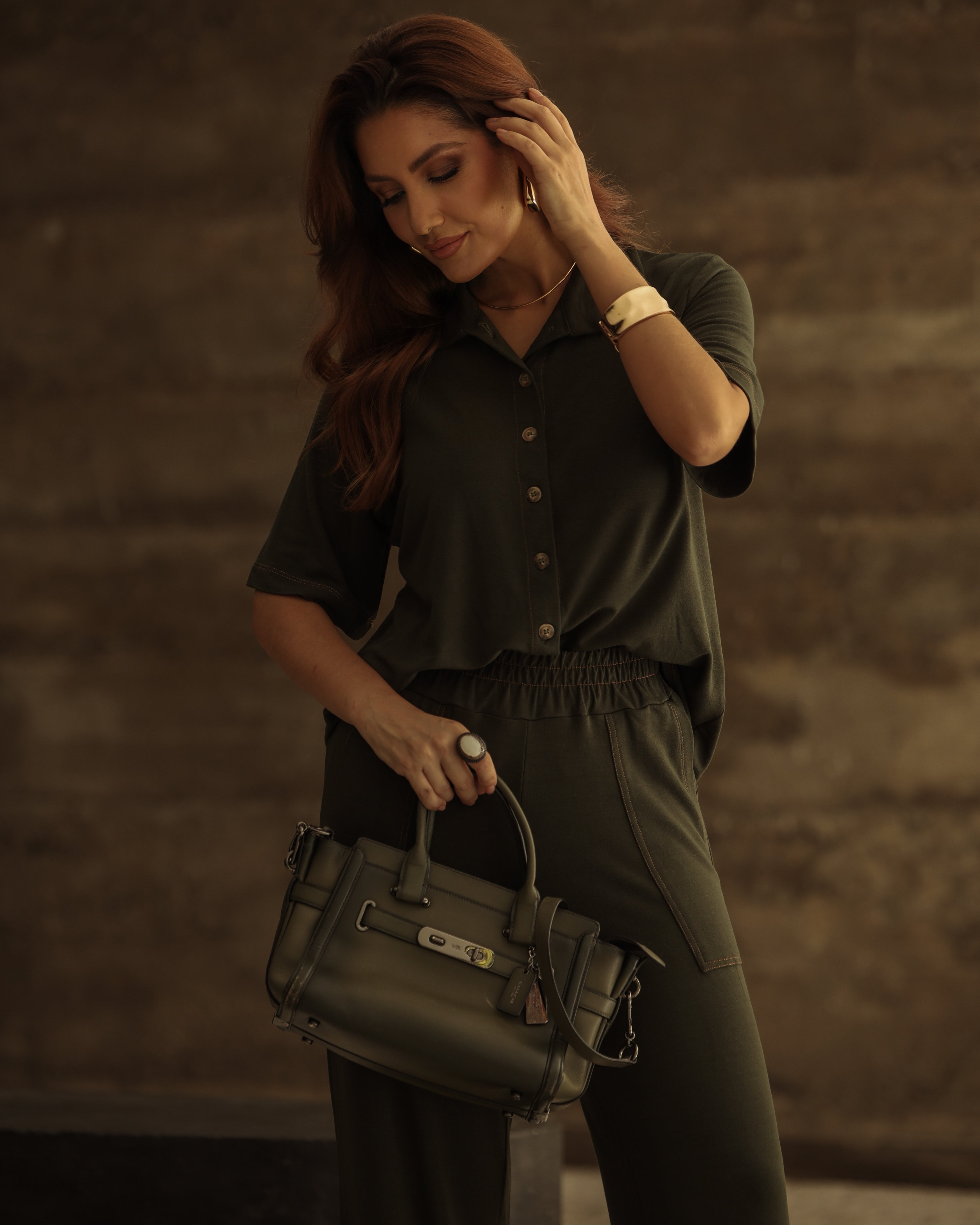 Conjunto Eclipse - Verde Militar