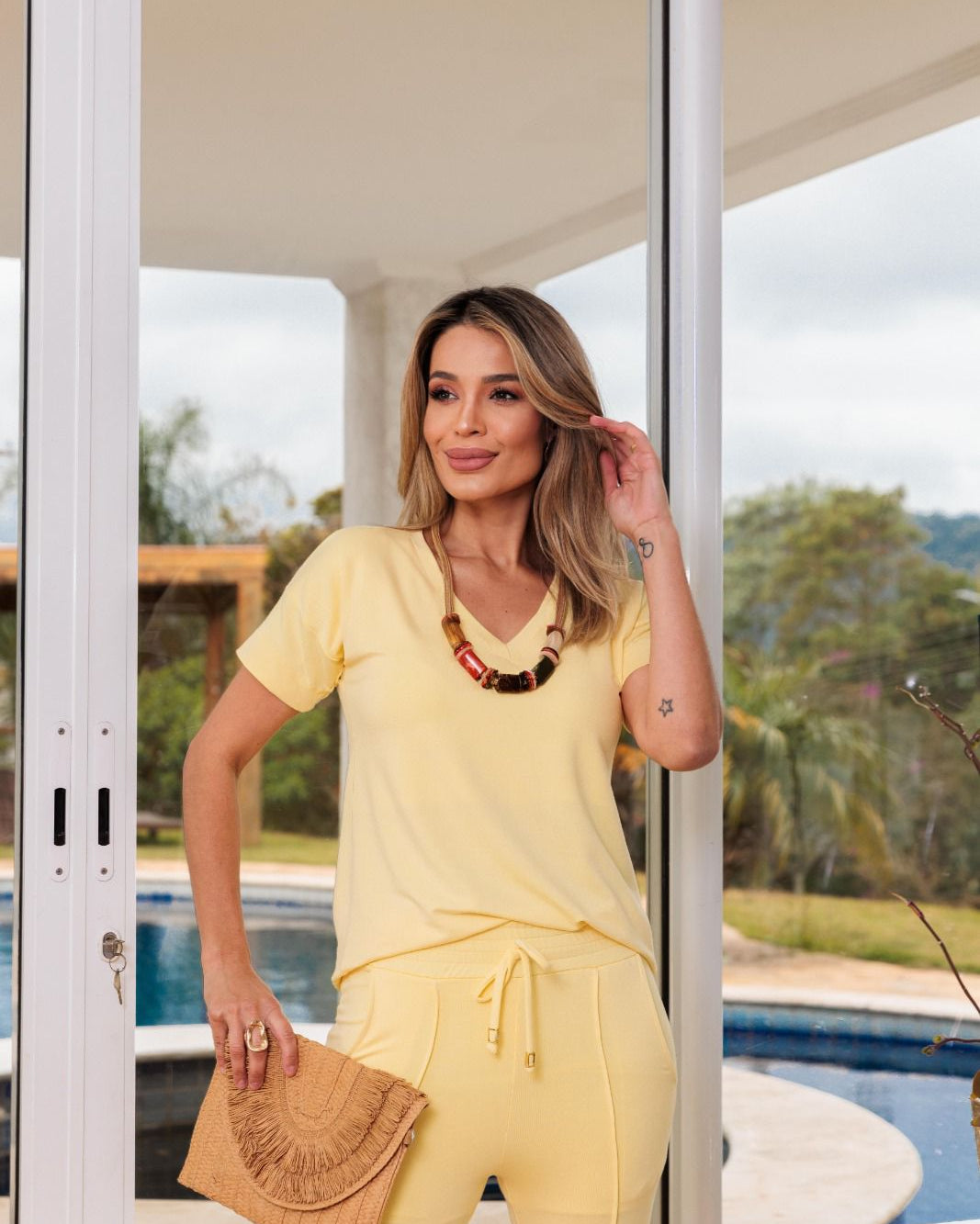 Conjunto Esmeralda - Amarelo