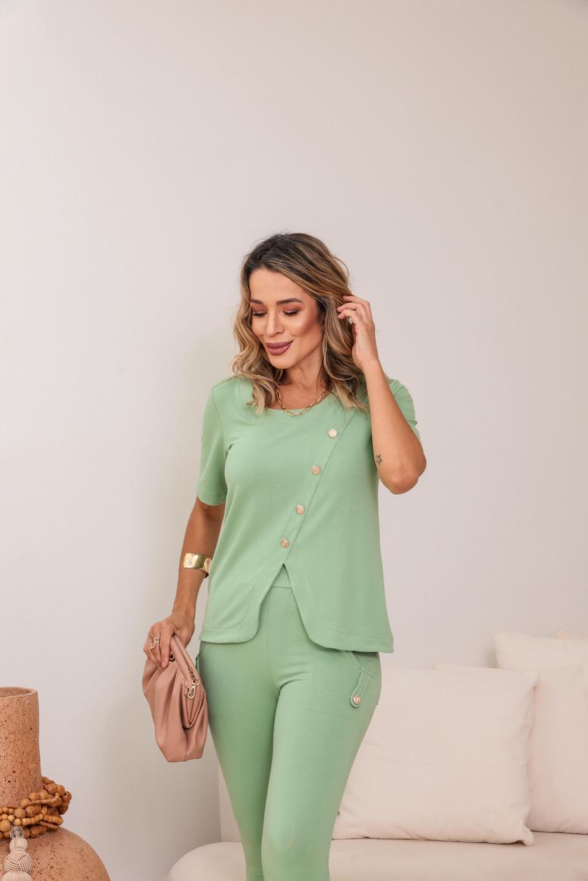 Conjunto Event - Verde Acqua