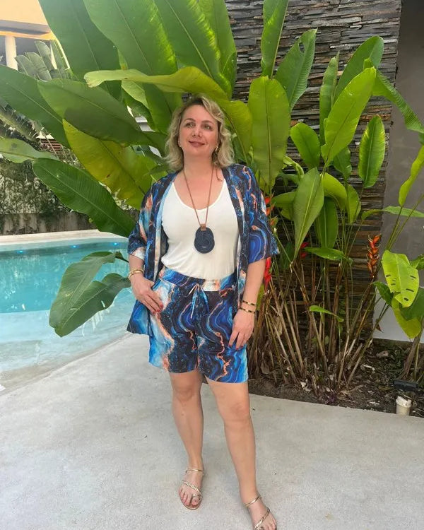 Conjunto Floripa - Azul