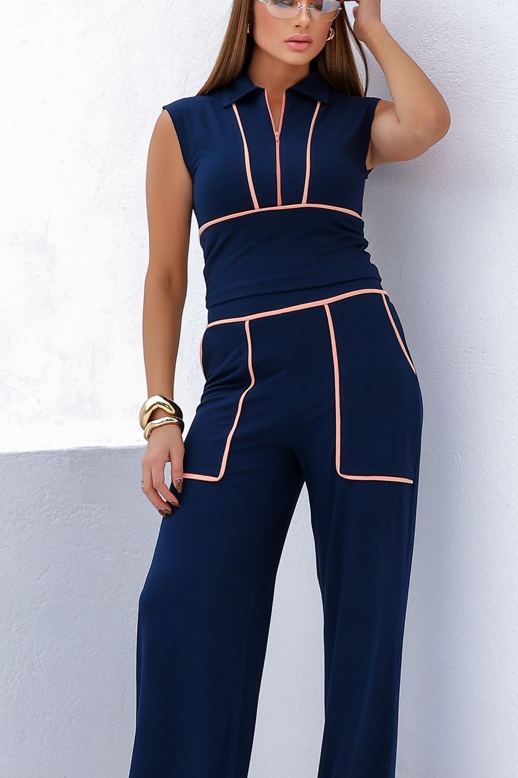 Conjunto Forza - Azul Marinho