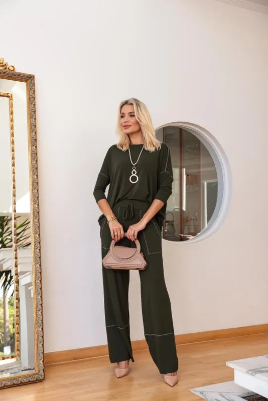 Conjunto Genébra - Verde Militar