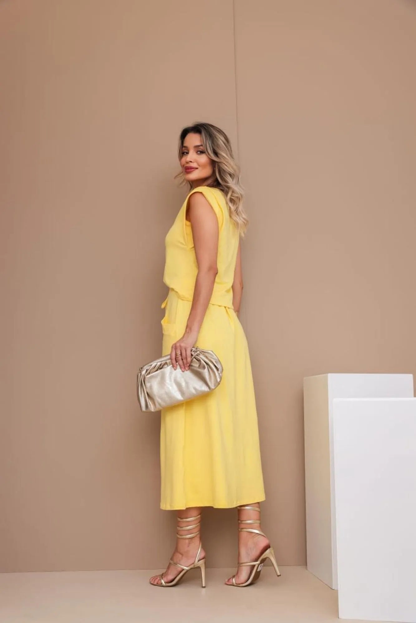 Conjunto Infinito - Amarelo