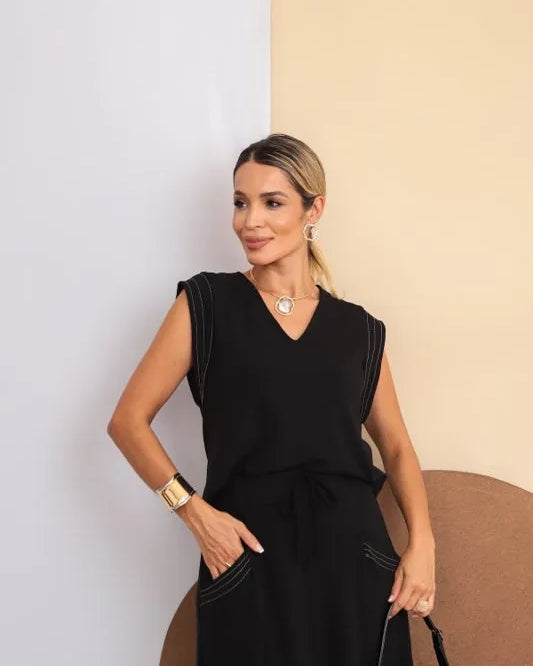 Conjunto Infinito - Preto