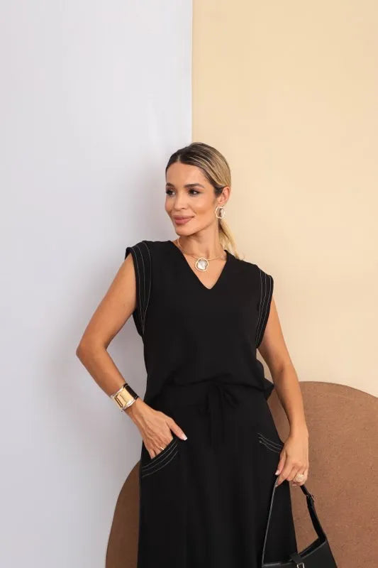 Conjunto Infinito - Preto