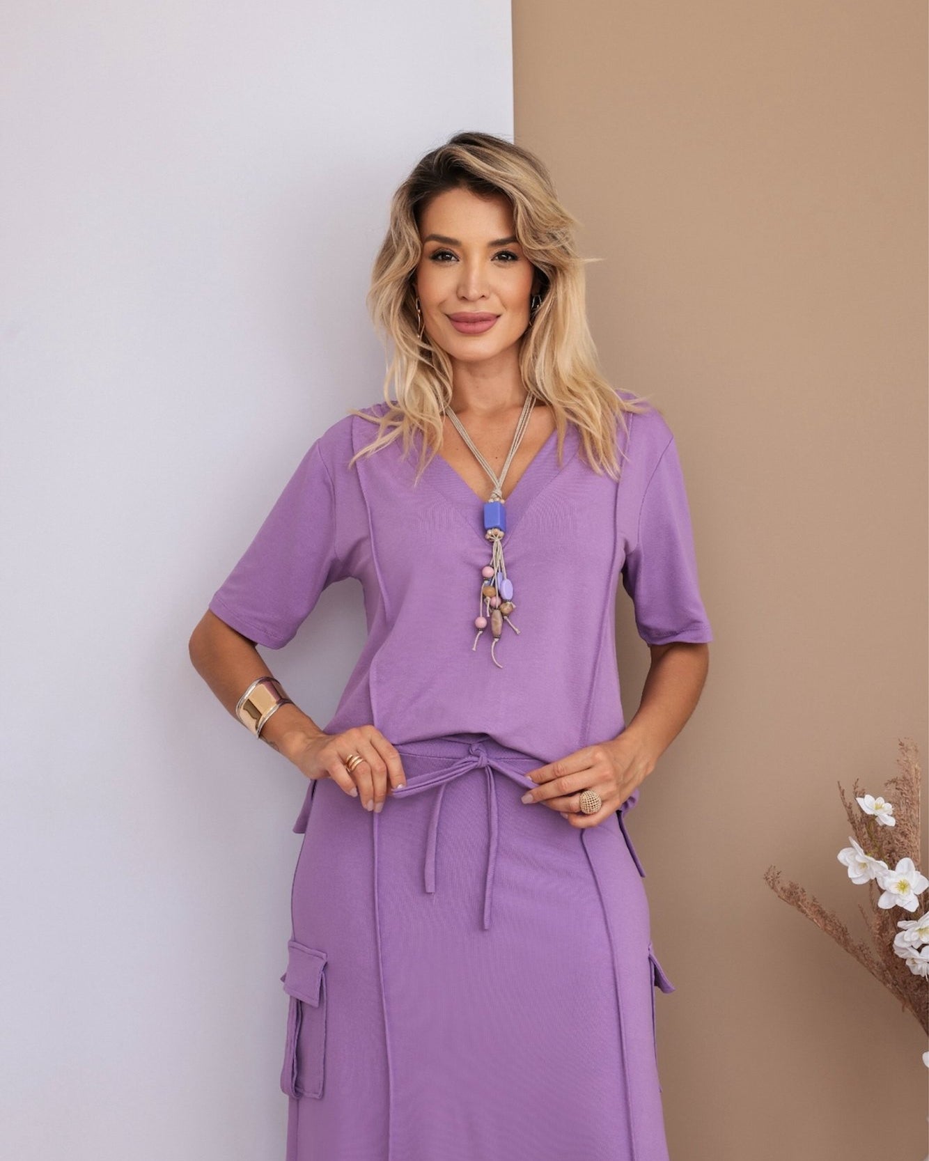 Conjunto Leblon - Lavanda
