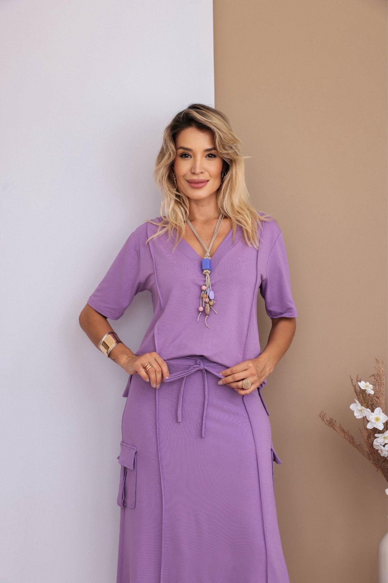 Conjunto Leblon - Lavanda