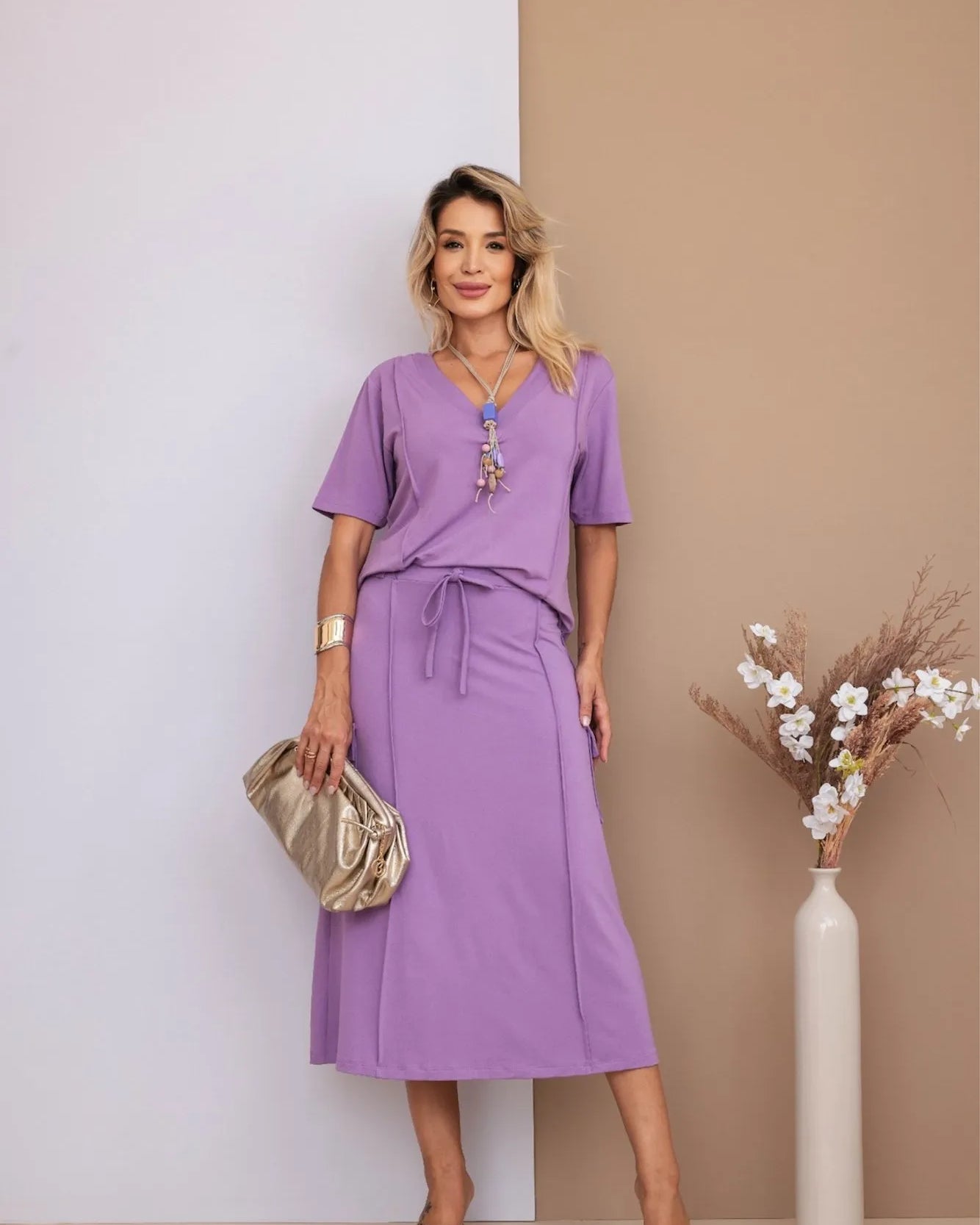 Conjunto Leblon - Lavanda