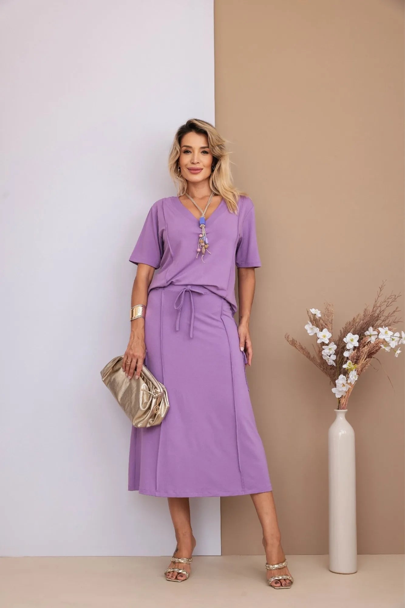 Conjunto Leblon - Lavanda