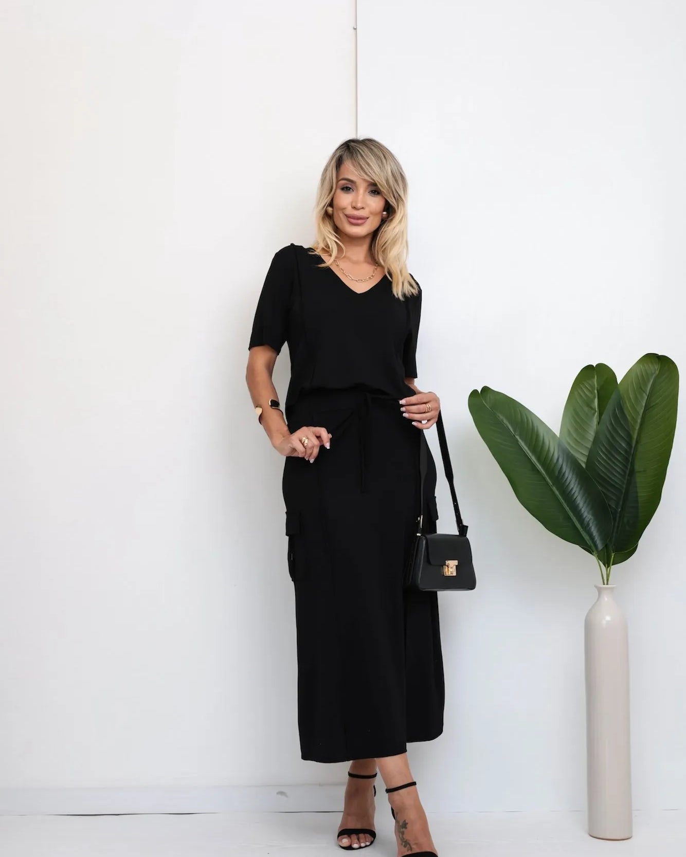 Conjunto Leblon - Preto