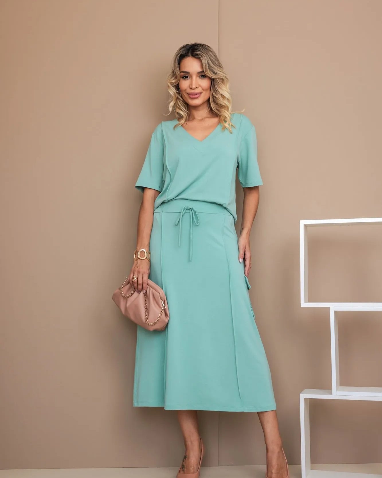 Conjunto Leblon - Menta